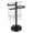 Black, variant on Hand Towel Holder Stand for Bathroom Countertop,S-Shape Bar| 304 Stainless Steel Hand Towel Holder for Kitchen,14.5 Inch Weighted Base Standing Hand Towel Rack Bar Holds 2 Towels