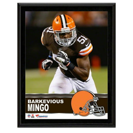 NFL - Barkevious Mingo Cleveland Browns Sublimated 10x13 Plaque