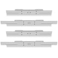 thumbnail image 1 of Wekvgz 4Pcs Griddle Wind Guard Retractable Griddle Wind Screen Magnetic Wind Guard Stainless Steel Griddle Part Heat Resistant Grill Accessories for 28 to 36 Inch Griddles, 1 of 10