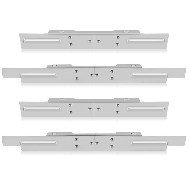 Wekvgz 4Pcs Griddle Wind Guard Retractable Griddle Wind Screen Magnetic Wind Guard Stainless Steel Griddle Part Heat Resistant Grill Accessories for 28 to 36 Inch Griddles