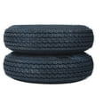 thumbnail image 3 of 2-Pack Trailer Tire on Rim 4.80-8 480-8 4.80x8 4 Lug 8In Trailer Tires and Wheels Load Range B 6PR Black, 3 of 8