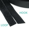 thumbnail image 2 of Country Brook Design® 3/4 inch Black Sew on Hook and Loop, 50 Yards, 2 of 5