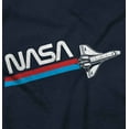 thumbnail image 2 of NASA Worm Logo American Space Shuttle Hoodie Sweatshirt Women Men Brisco Brands S, 2 of 6