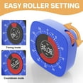 thumbnail image 3 of Visual Timer, Digital Timer for Kids, Rechargeable Timer with 4 Alarm Modes & 60-Minute Countdown, Silent Timers for Classroom, Kitchen Cooking, Homeschool Study, ADHD Tools for Kids Adults, 3 of 13