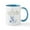 White/Blue Inside, variant on CafePress - Shalom W/Dove (Hebrew) Mug - 11 oz Ceramic Mug - Novelty Coffee Tea Cup