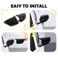 thumbnail image 4 of Side Rearview Mirror Guard Cover for Chevrolet C8 20-23 Black, 4 of 5