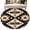Brown, variant on Round Rugs 5Ft, Southwestern Aztec Round Area Rug Washable Indoor Throw Carpet, Retro National Style Brown Abstract Soft Non Slip Circle Rug for Cabinet Bathroom Home Decor Aesthetic
