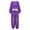 Purple, variant on Alvivi Belly Dancer Costume for Women  Dance Crop Top with Lantern Pants Arabian Princess Set Royal Blue L