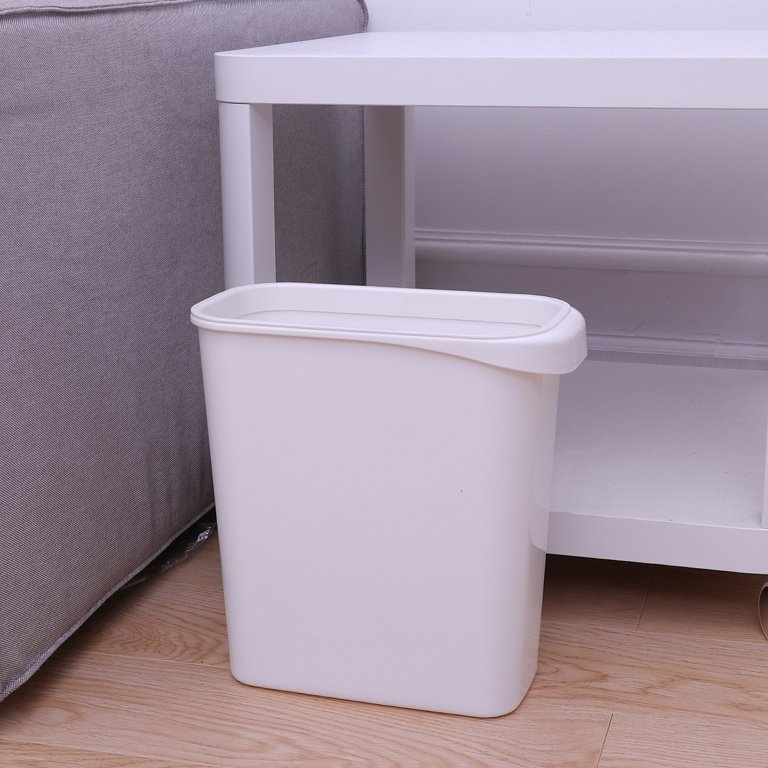 Mini Trash Can With Lid Garbage Bag Holder For Home Kitchen Office