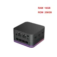 thumbnail image 3 of Mini PC pequeña T9 Plus de cuatro núcleos con Windows 11, CPU Intel N150/N100, LPDDR5 de 16 GB, SSD de 256/512 GB/1 TB, LAN dual de 1000 M, NUC de tres HD, 3 of 5