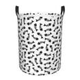 thumbnail image 2 of Cauagu Fish Bone for Laundry Basket,Collapsible Organizer Basket for Storage Bin Toy Bins Gift Baskets Bedroom Clothes Children Nursery Hamper -Medium, 2 of 7