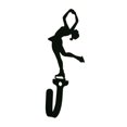 thumbnail image 2 of Village Wrought Iron WH-269-S Figure Skater Womans & Girls Wall Hook, Small, 2 of 2