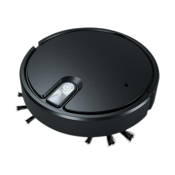 Aspiradora automática inalámbrica profesional de barrido en seco y limpieza en húmedo Negro
