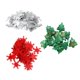 thumbnail image 1 of 100x Copos De Nieve Rojos + 20x árboles Verdes + 50x Conjunto Sunnimix Decoraciones Colgantes De Navidad, 1 of 8