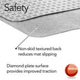 thumbnail image 5 of Resilia Under Grill Mat With Splatter Guard Lip - 72” x 48”, Silver, 5 of 10