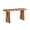 Brown, variant on Taran Designs Darcy Live Edge Solid Wood Console Table in Brown