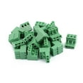 thumbnail image 1 of Unique Bargains 20Pcs 300V KF2EDGK 5.08mm Pitch 3-Pin PCB Screw Terminal Block Connector, 1 of 1