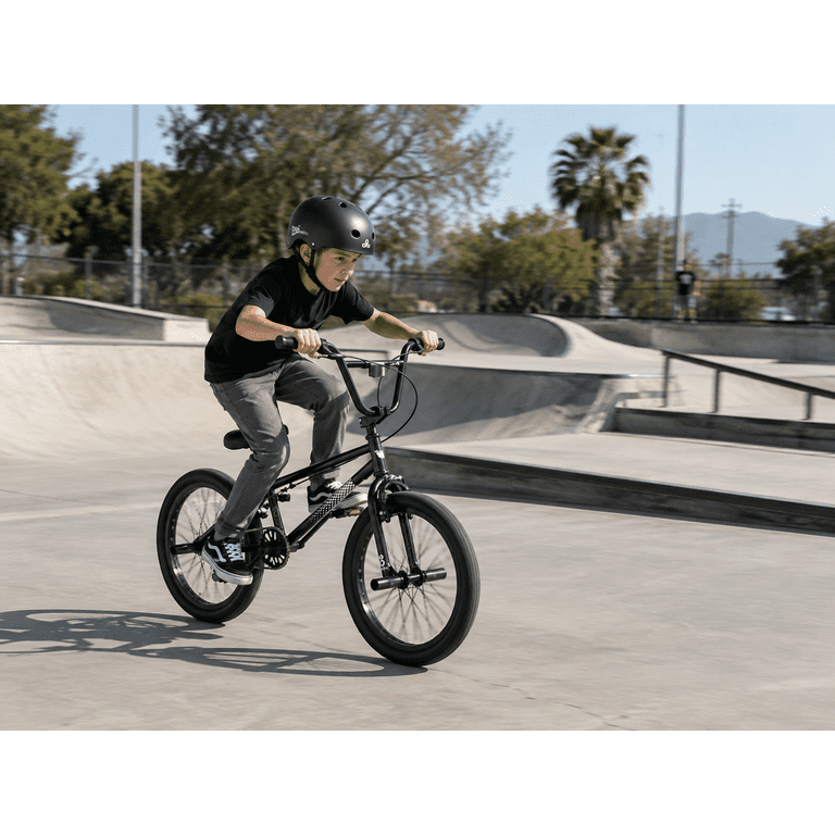 XJD, BMX Bike Freestyle Cycling Trick Bicycle, 20 inch, Black