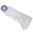 thumbnail image 3 of Protector De Heridas, Suministros Para Baño De Ducha, Cubierta Fundida Lavable Antideslizante, Azul Y Transparente Para Quemaduras, Problemas De La Piel, Rasguños Y Erupciones ANGGREK Leg Waterproof Cover, 3 of 8