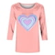 thumbnail image 5 of TaTaai Women's A 3/4 Sleeve Christmas Printed Round-neck Top Gift, 5 of 6