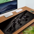 thumbnail image 3 of .x BAT Shadow Rubber Stitched Edges Extended Large Gaming Mouse Pad Office Keyboard Mouse Mat, 3 of 7