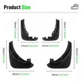 thumbnail image 2 of unique For Mazda 6 Sedan 2002 2003 2004 2005 2006 2007 2008 Fender Mudguard Mud Flaps Guard Splash Flap Mudguards Car Accessories, 2 of 5