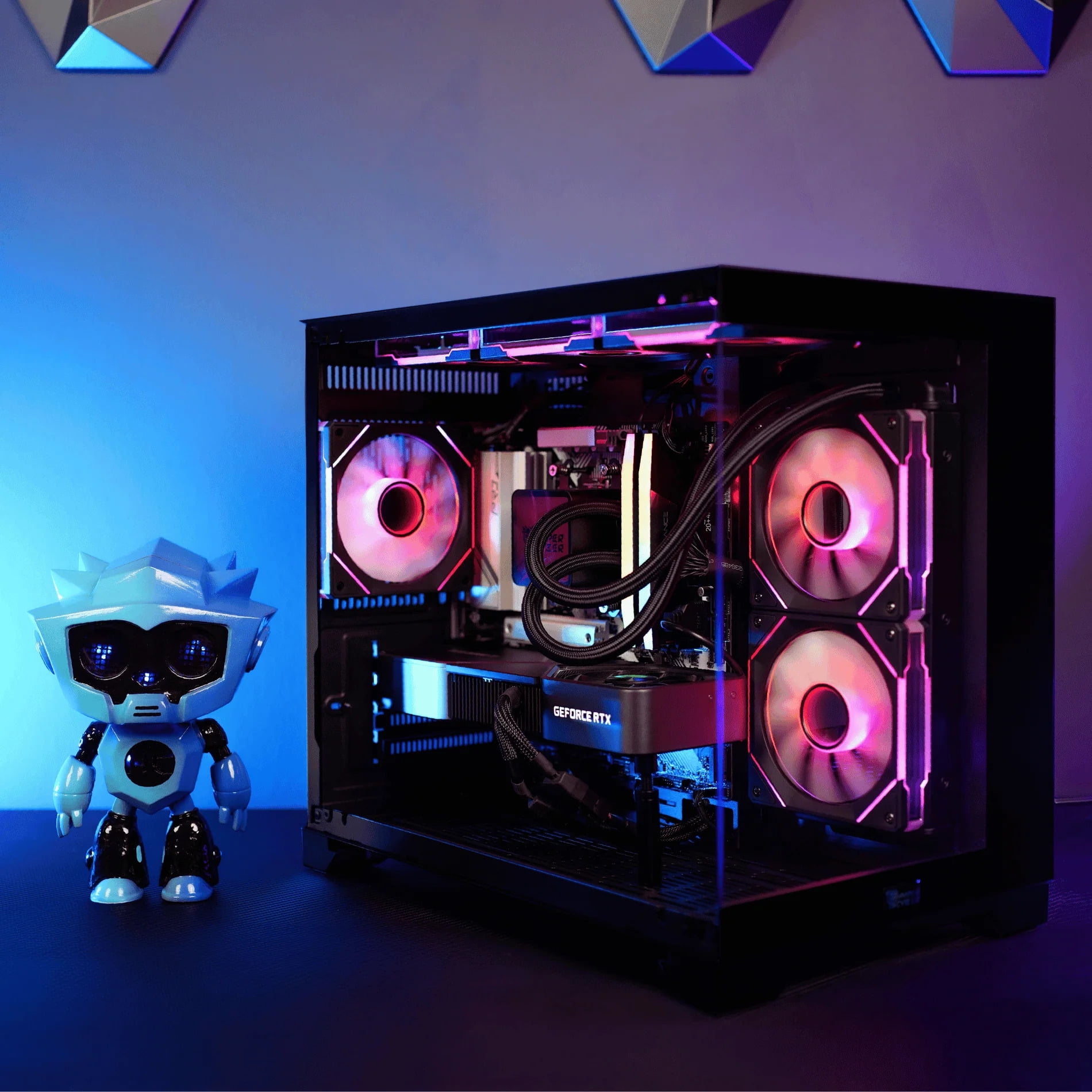 Hyper Cyber Rage | Intel Core Ultra 7 265K | NVIDIA GeForce RTX 5070 12GB | Gaming PC