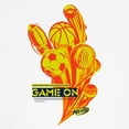 thumbnail image 3 of CafePress - Nerf Game On Sports Baseball Jersey - Cotton Baseball Jersey, 3/4 Raglan Sleeve Shirt, 3 of 4