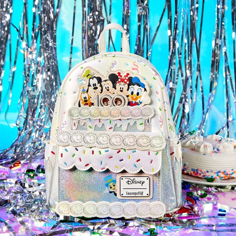Loungefly Iridescent Disney Cake Backpack Loungefly Disney Sleeping Beauty Aurora Cake Mini Backpack  main image 3