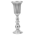 thumbnail image 6 of OATIPHO Silver Iron Flower Vase Vintage Style Tabletop Decor for Fresh Flowers Dried Flowers and Plants, 6 of 8