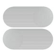 thumbnail image 3 of 100 piezas de botones de papel en blanco redondos, tarjetas en blanco, piezas de repuesto, manualidades con purpurina plata, 3 of 9