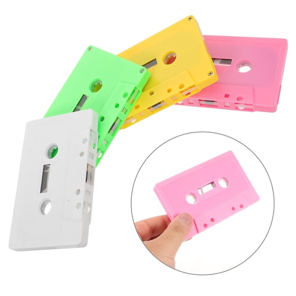 BEADCEST 4Ud Cassette Tape Retro Para Pared Con Único Y Fácil Instalación En Casas