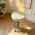 thumbnail image 6 of Stool Cover 12 Inch round Bar Seat Covers with Elastic Bands Sturdy Imitation Silkly Fabric for Home Bar Kitchen Dining Room, 6 of 6