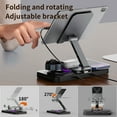 thumbnail image 4 of 4 in 1 Fast Charging Station for iPhone, Wireless Charger for iPhone16/15/14/13/12 Series, iPad, Apple Watch, AirPods, Android Samsung Series and More, White, 4 of 7