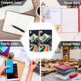 thumbnail image 6 of FORMRS 1-Subject Spiral Notebook 8" x 5" College Ruled 60 Refillable Sheet A5 Hard Cover, 2 Pack, Evening Mountain Road, 6 of 7