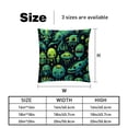 thumbnail image 5 of Alien Pillows Set of 2 | Decorative CoversPillows with Unique Patterns | Available in 16x16, 18x18, and 20x20 Inches | for Home Decor and Gifting | Throw Pillow Accent for Any Room, 5 of 6