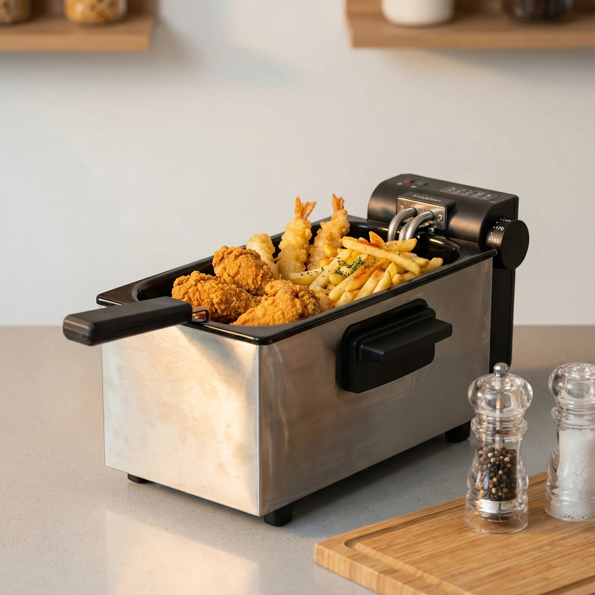 Cuisinart Compact Deep Fryer with Electric Temperature Control