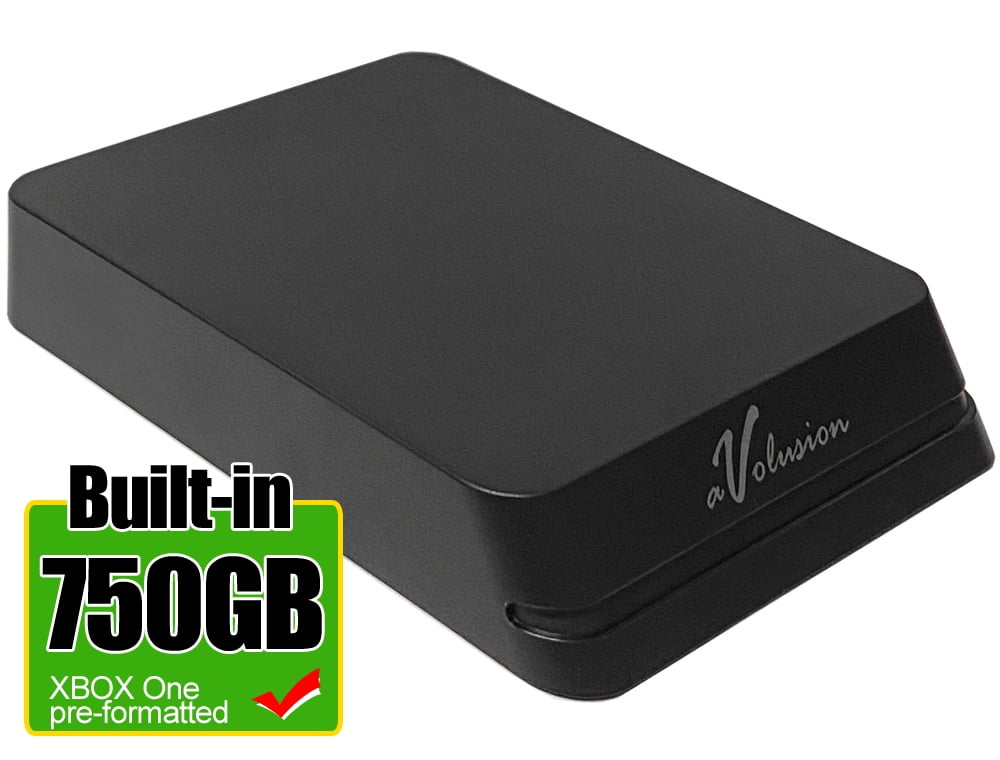 Avolusion Mini HDDGear Pro 750GB USB 3.0 Portable External Gaming Hard Drive for XBOX (XBOX One Pre-Formatted) HD250U3-X1-PRO-750GB-XBOX - 2 Year Warranty