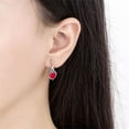 thumbnail image 3 of Valentine Heart Necklace Pendant Earrings Ring Jewelry Set For Women And Girls, 3 of 4