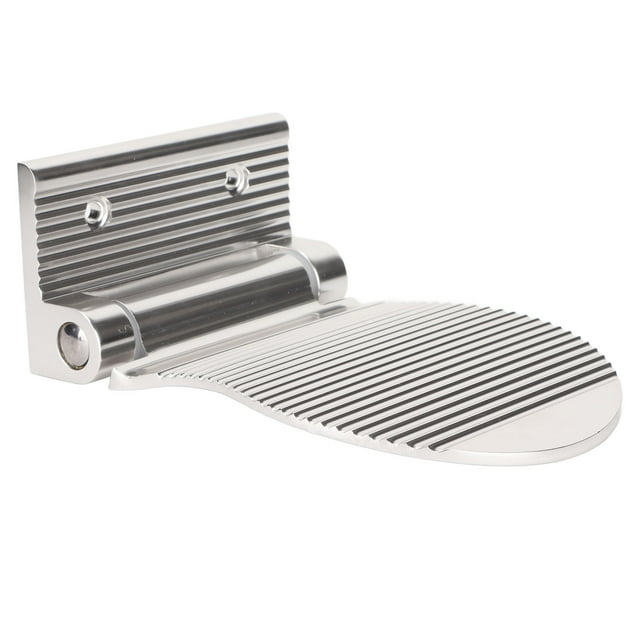 Pedesta de Rasage en Métal, Installation de Vis Piédestal de Rasage en Alliage d'Aluminium pour Salle de Bain Argent