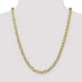 thumbnail image 2 of 14K Yellow Gold 6.25mm Concave Anchor Chain 18 Inch, 2 of 6