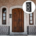 thumbnail image 5 of WEUVEB Solar Powered House Number Black ABS Outdoor Use for Home, 5 of 8