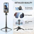 thumbnail image 3 of 4 in 1 multifunctional 360 rotating magnetic selfie stick, 2025 new 4 in 1, 3 of 5