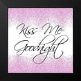 thumbnail image 2 of Kimberly, Allen 15x15 Black Modern Framed Museum Art Print Titled - Kiss Me, 2 of 5