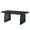 Black, variant on TribeSigns 47" Coffee Table, Farmhouse Center Table Low Cocktail Tea Table