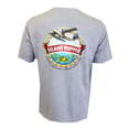 thumbnail image 2 of Tommy Bahama Men Island Hopper Short Sleeve Cotton T-Shirt, Grey, S/P, 2 of 2