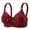 Red, variant on Miqool Cherry Bras for Women No Underwire Comfortable Supportive Wireless Push Up Bra Full Coverage Seamless Bralettes Lift Everyday Bras, 38B-44C