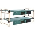 thumbnail image 1 of Disc-O-Bed TG Cam-O-Bunk Lit Double avec Organisateurs, Vert, 1 of 11