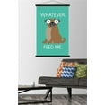 thumbnail image 2 of DaVid Olenick - Feed Me Wall Poster with Wooden Magnetic Frame, 22.375" x 34", 2 of 3