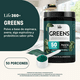 thumbnail image 5 of Suplemento Greens Polvo Verde Fibra Life360+ Espinaca Espirulina Arándano Resveratrol Prebióticos y Probióticos 50 Porciones, 5 of 7